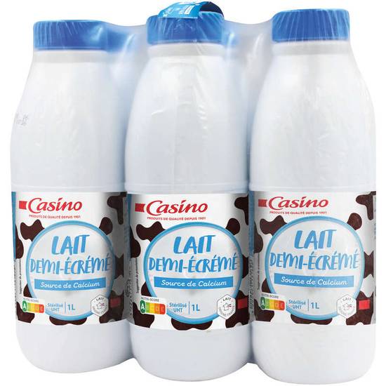 Lait demi-écrémé