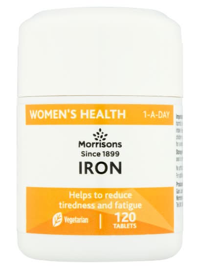 Morrisons Women, Iron Tablets (120 pack)