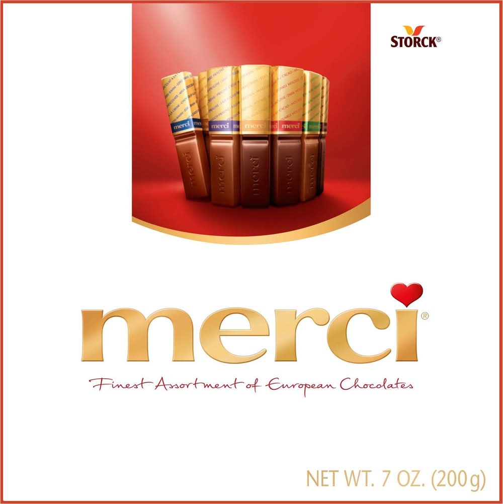 Merci Finest European Chocolates, Assorted (7 oz, 16 ct)