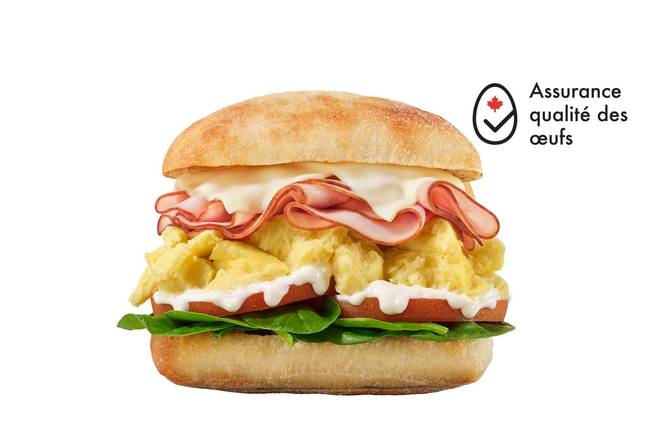 Jambon et œuf