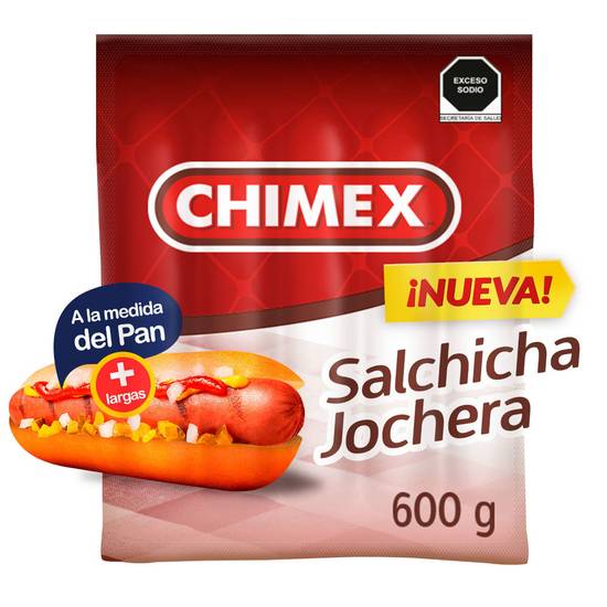 Chimex salchicha jochera (600 g)