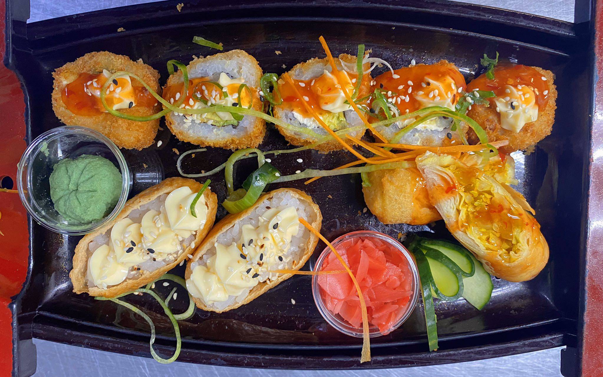 Veg Sushi platter 8pc