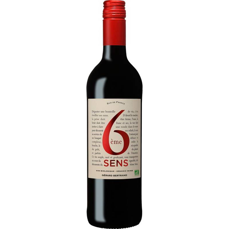 Gérard Bertrand - Vin rouge 6ème sens, 2022 (750ml)