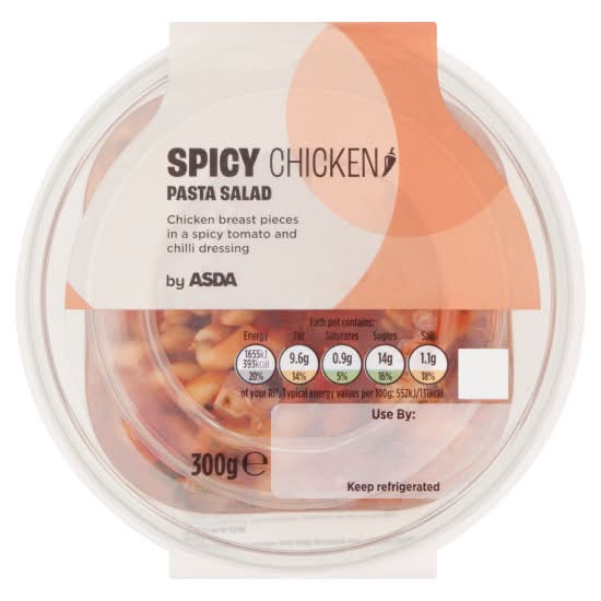 ASDA Spicy Chicken Pasta Salad (300g)