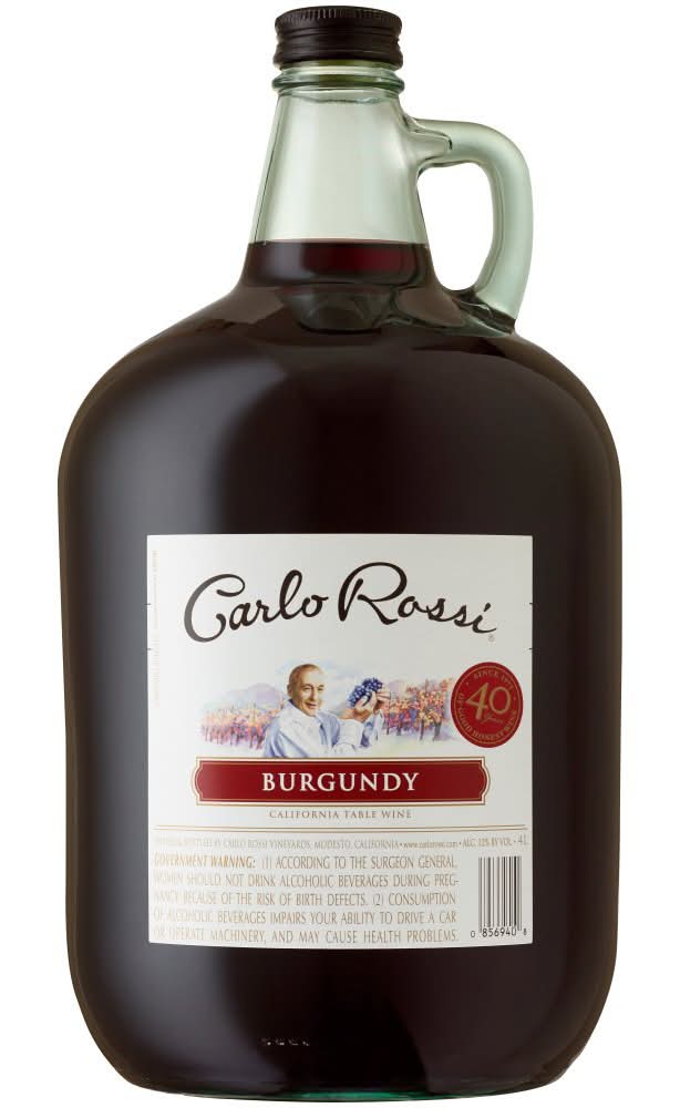 Carlo Rossi Burgundy Red Wine (4 L)