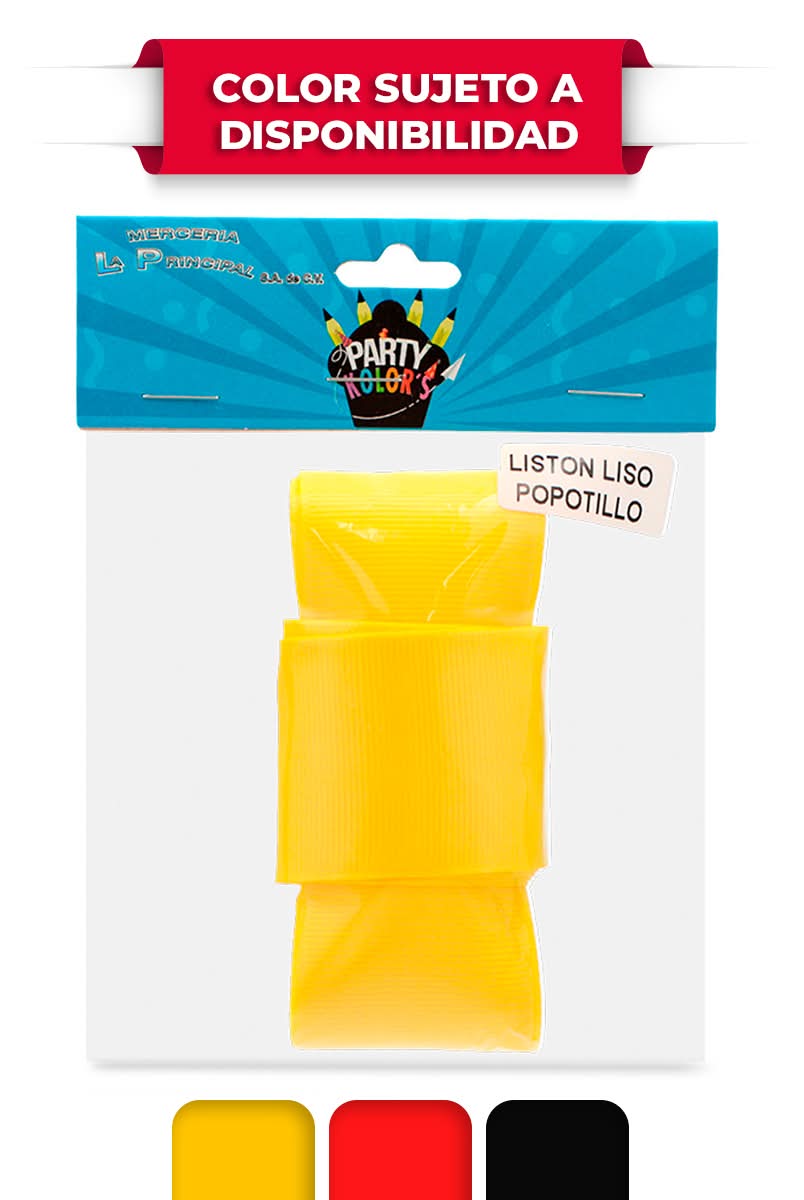 LISTONES POPOTILLOS LISOS