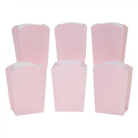 Caja palomitas rosa (6 piezas)