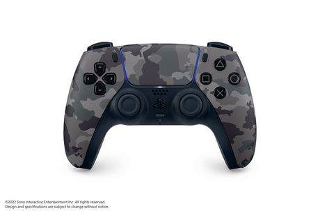 Manette de jeu sans fil DualSense™ pour PlayStation®5 (Couleur: Camouflage Gris)
