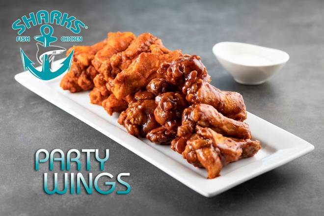 6 Party wings Dinner