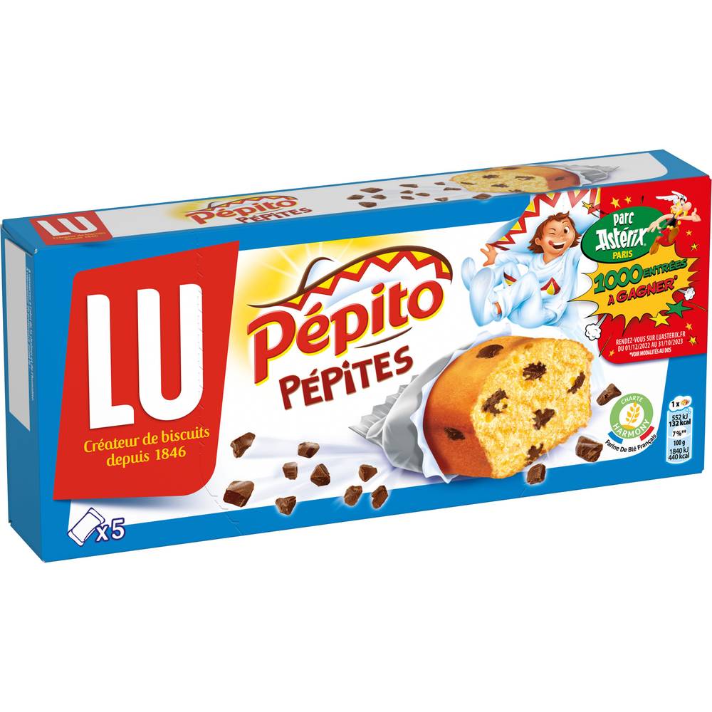 Lu - Pépito gâteaux (pépites de chocolat)