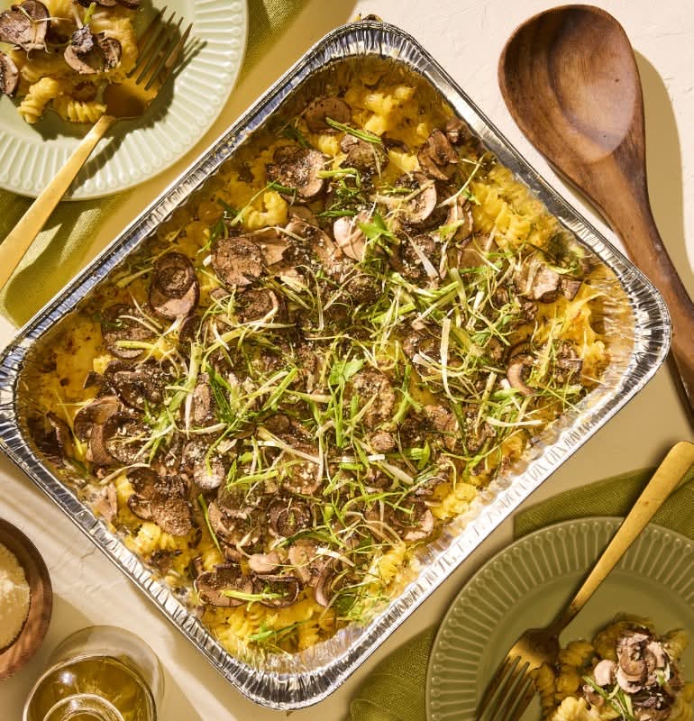 CATERING WILD MUSHROOM MAC ‘N’ CHEESE