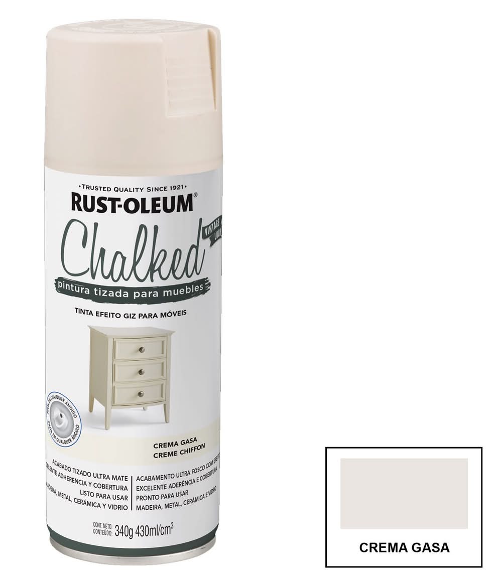 Rust-Oleum · Pintura spray aero chalked - Crema Gasa (340 ml)