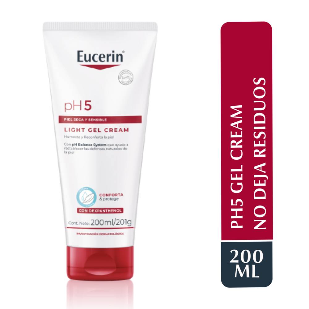 Eucerin PH5 Light Gel Cream Corporal 200ml - Piel Seca y Sensible