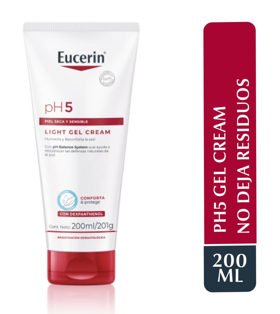 Eucerin PH5 Light Gel Cream Corporal 200ml - Piel Seca y Sensible