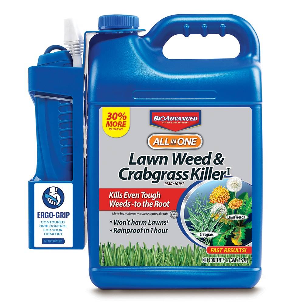 BioAdvanced All-In-One Lawn Weed and Crabgrass Killer 1.3-Gallon Ready to Use Lawn Weed Killer | 704138A