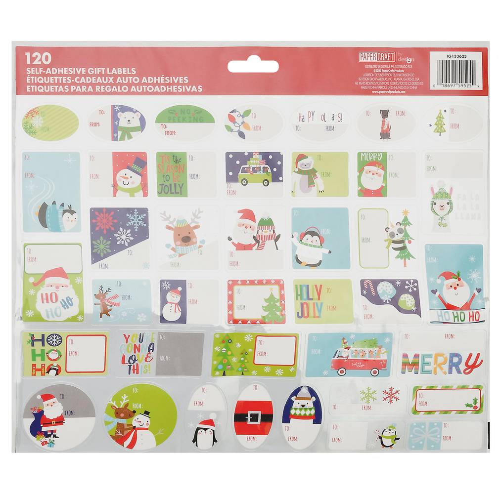 PaperCraft Self Adhesive Gift Labels (3.2 oz)