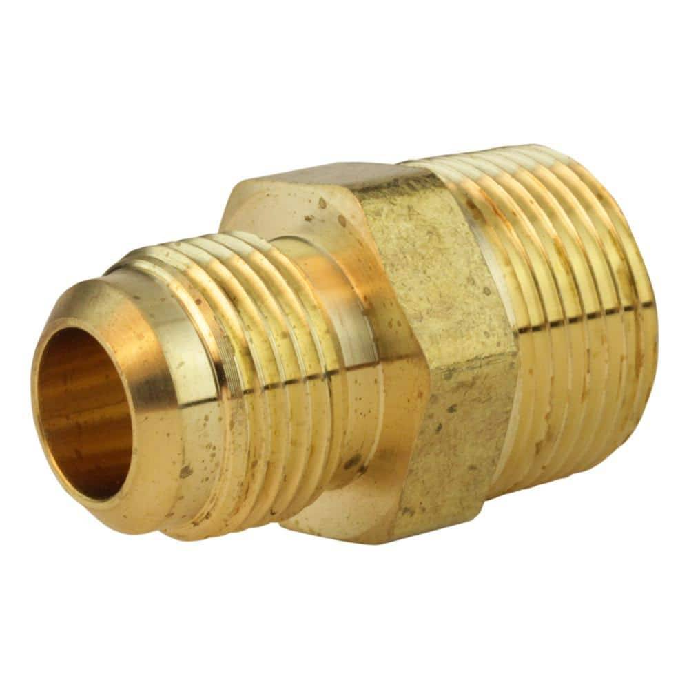 Everbilt 5/8 In. Flare X 3/4 In. Mip Brass Adapter Fitting