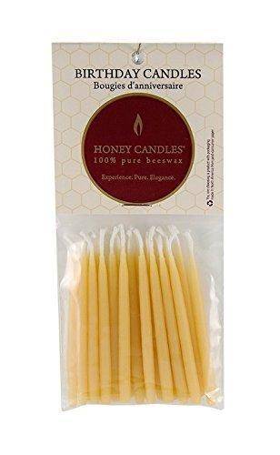 Honey Candles Candles Birthday Colored (20 ct)