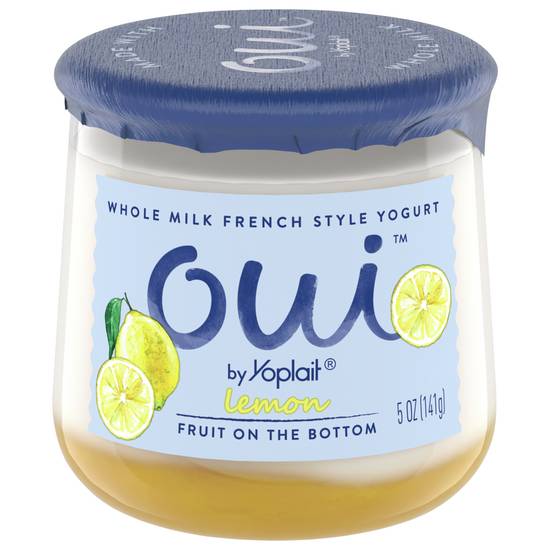 Yoplait Oui Lemon French Style Yogurt (5 oz)