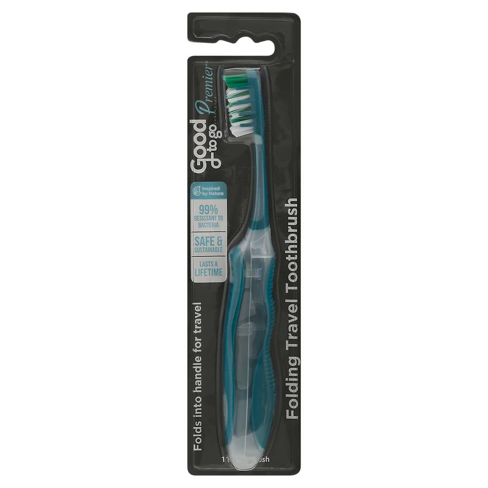 Good To Go Travel Toothbrush (1 toothbrush)