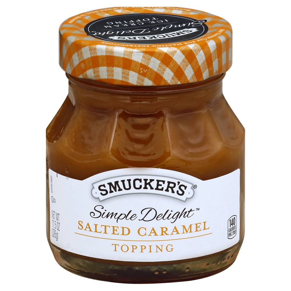 Smucker's Simple Delight Salted Caramel Topping (11.5 oz)