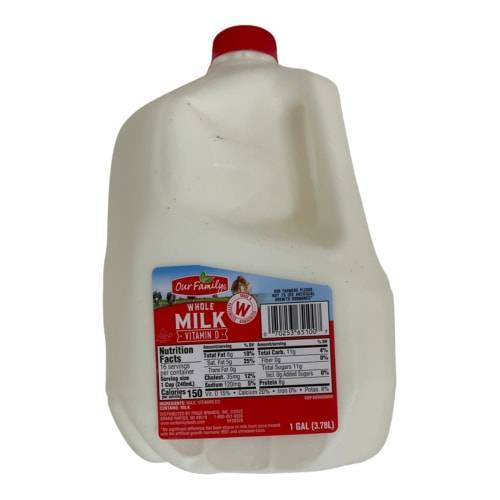 Our Family Whole Milk (1 gal)