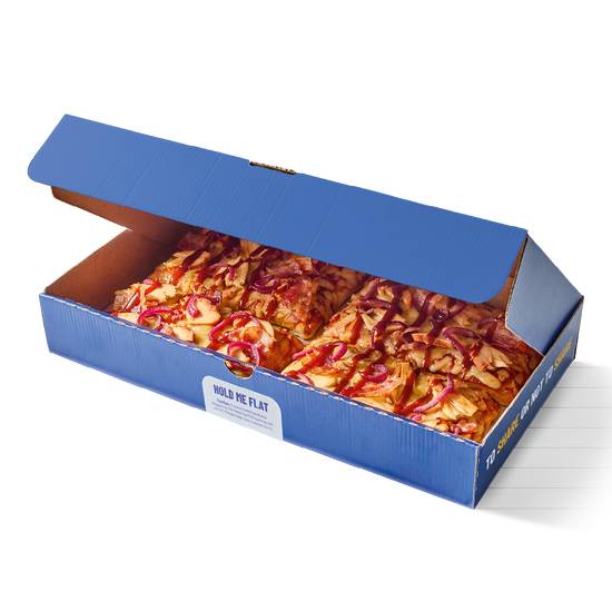 4 Slice BBQ Chicken & Bacon Pizza Box