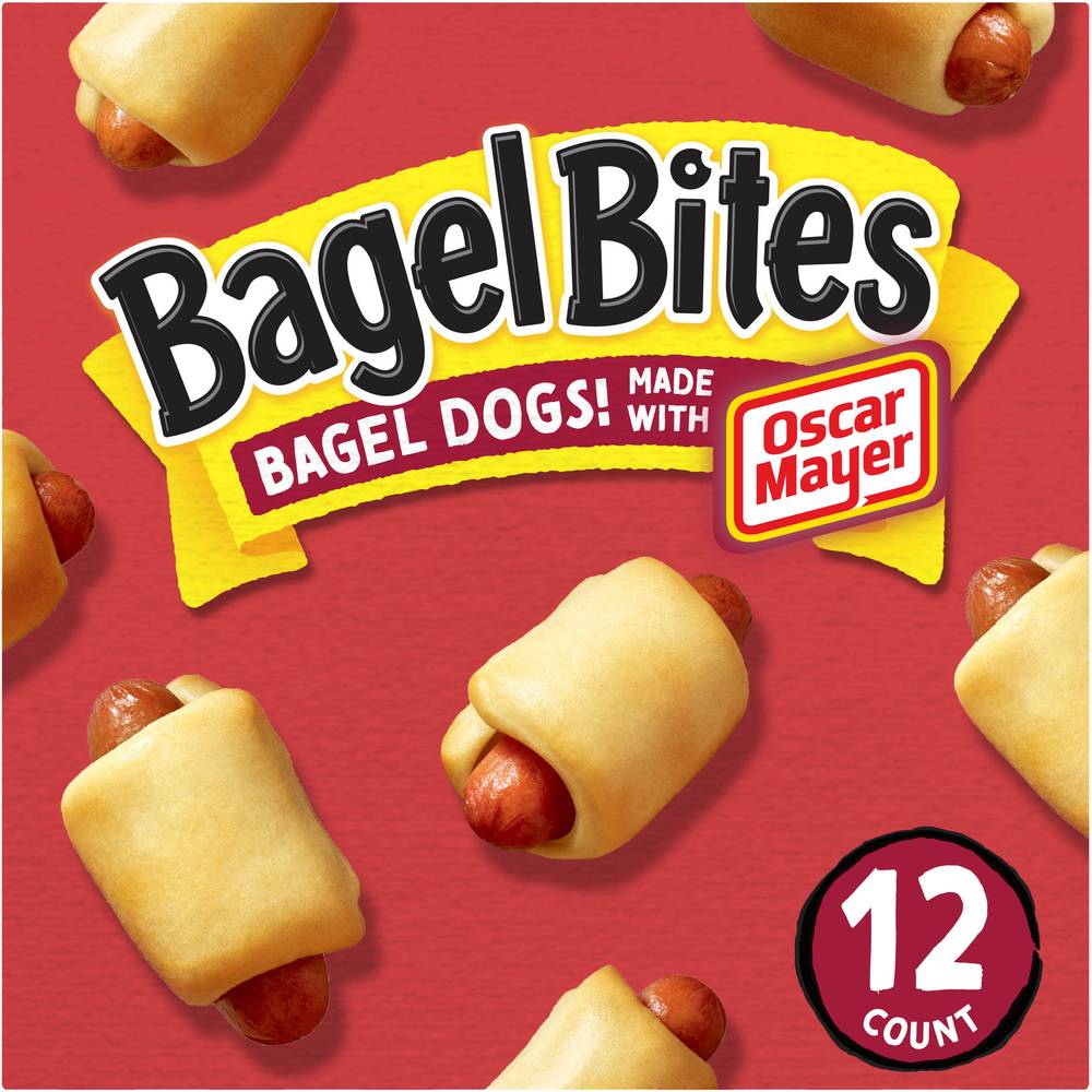 Oscar Mayer Bagel Bites Mini Bagel Dogs (7.75 oz, 12 ct)