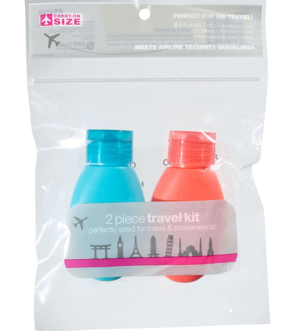 CVS Pharmacy Travel Kit Squeeze Bottles
