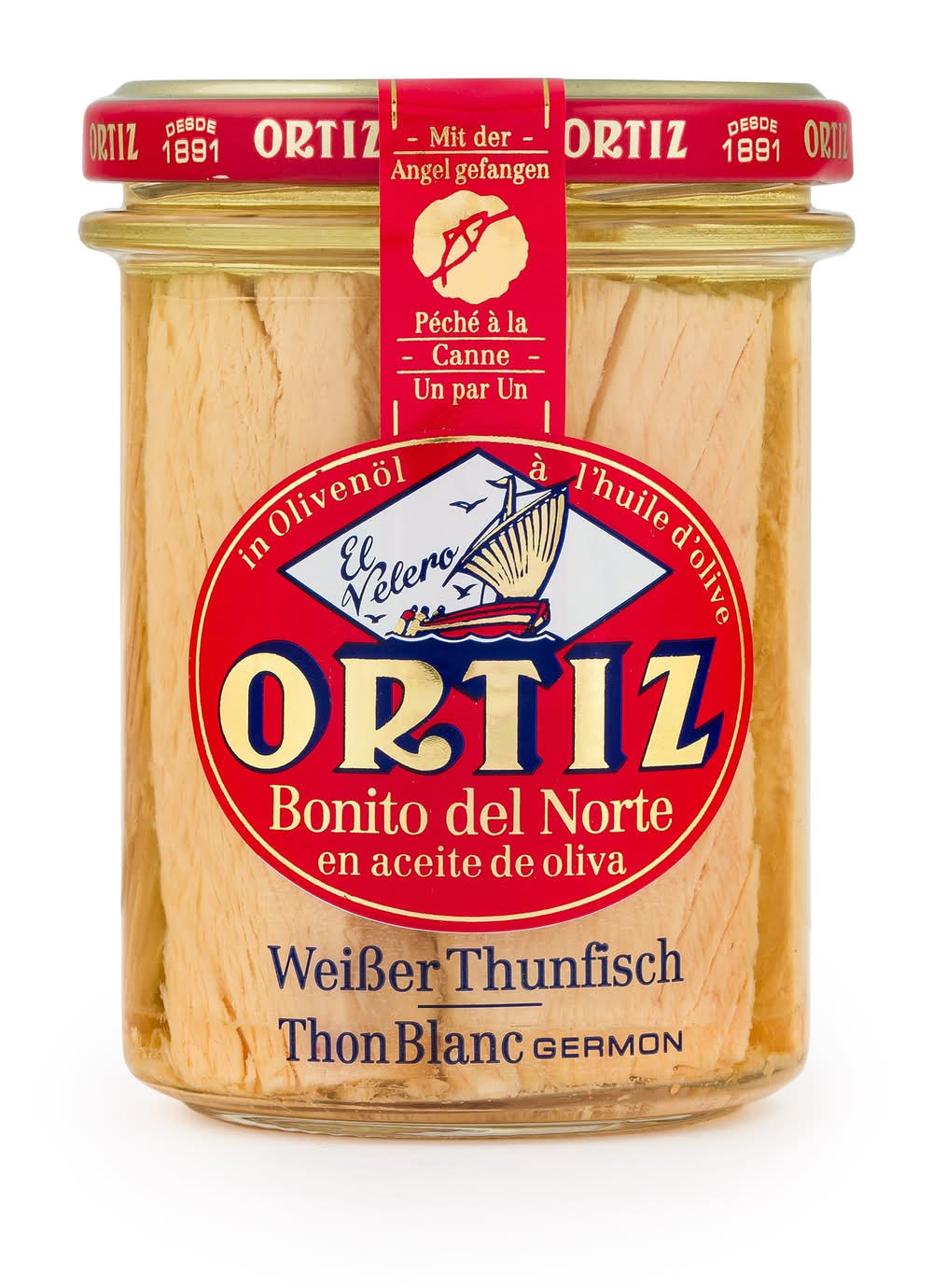Ortiz - Thon blanc germon à l'huile d'olive (220g)