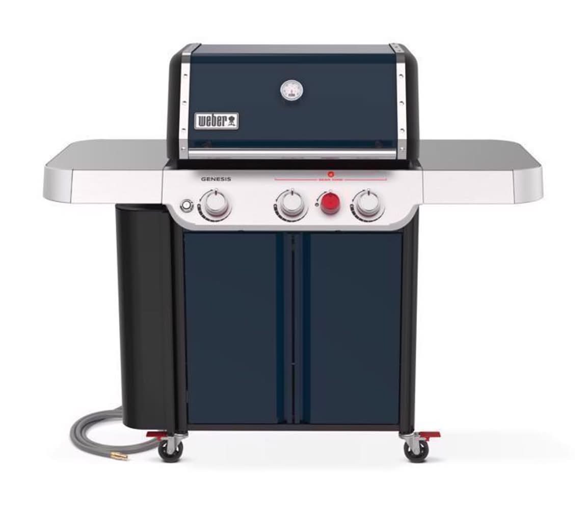 Weber Genesis Sa-E-330 3 Burner Natural Gas Grill Indigo
