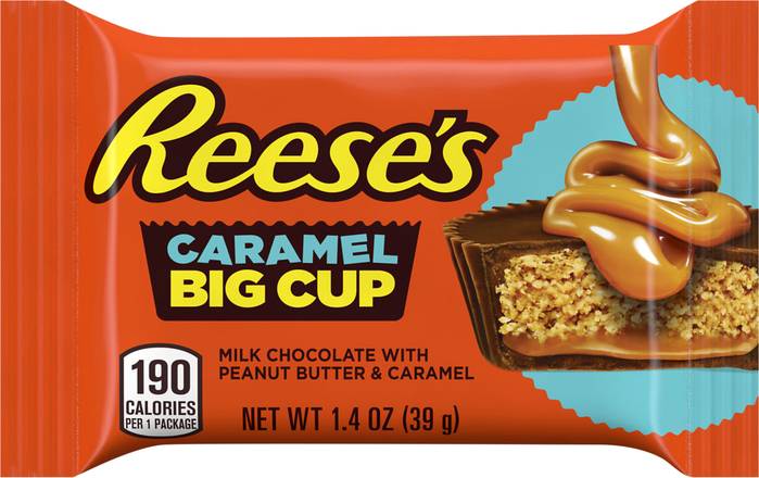 Reese's Big Cup Milk Chocolate (peanut butter-caramel)
