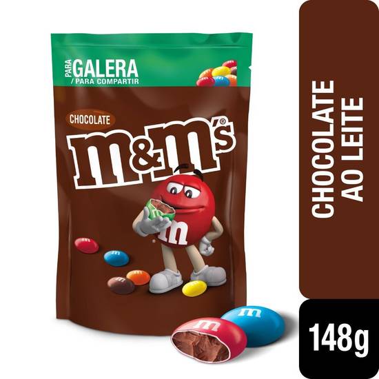 M&m's confeitos de chocolate ao leite (148 g)