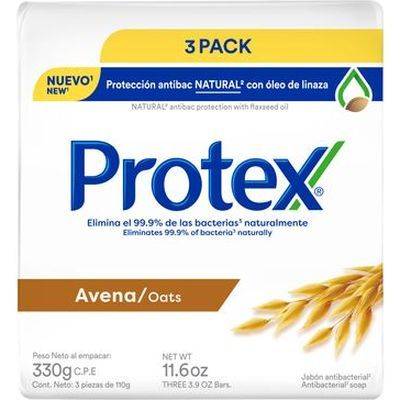 PROTEX 3-Pack Jabon Avena 110gr