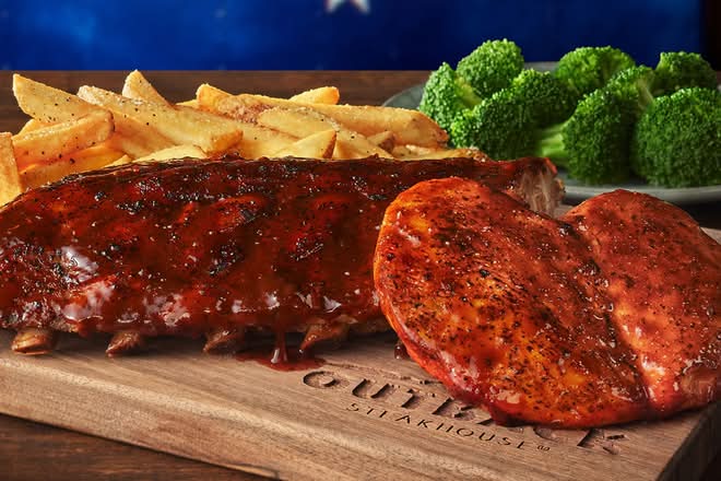 Drover's Ribs & Chicken Platter