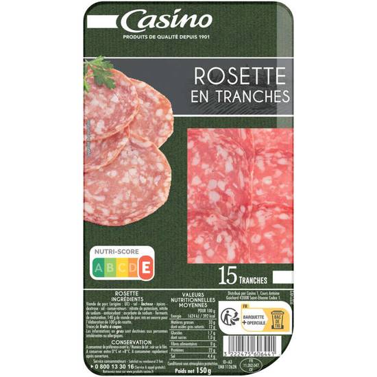 Casino Rosette - 15 tranches - 15 tranches