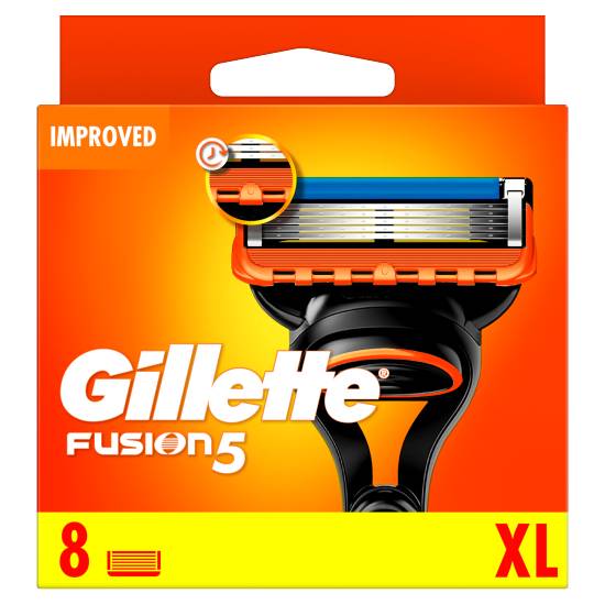 Gillette Fusion5 8 Blade Refills Xl