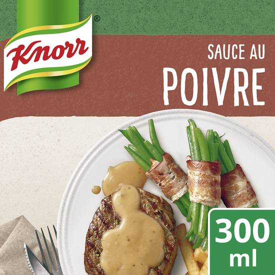 Knorr - Sauce poivre à la crème fraîche brique