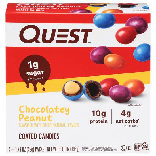 Quest Coated Chocolatey Candies (peanut)