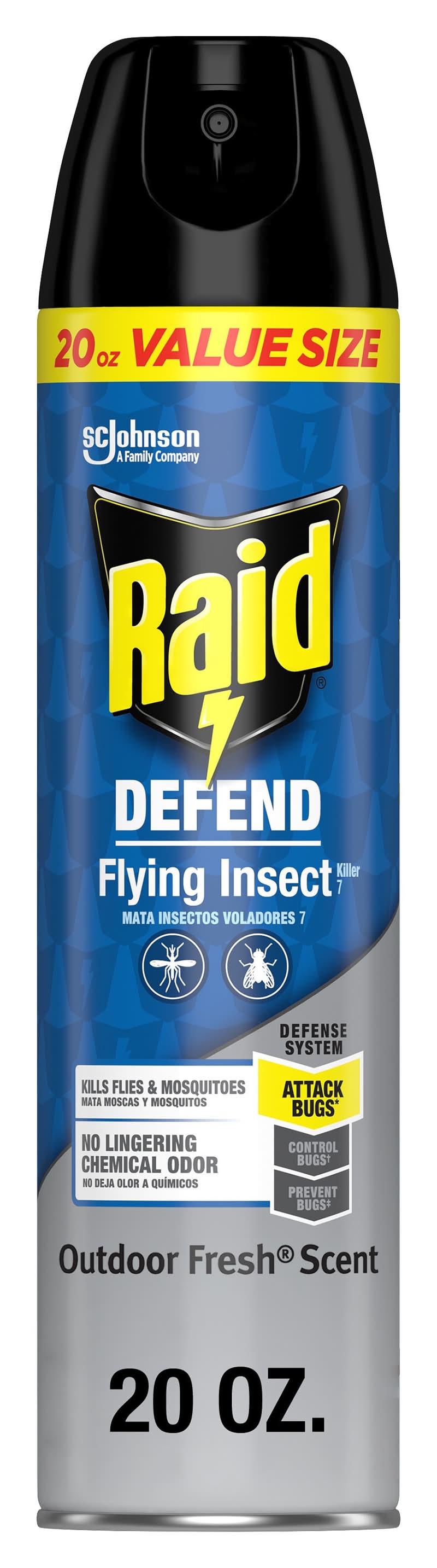 Raid Flying Insect Bug Spray and Mosquito Control 20 -oz Aerosol Insect killer