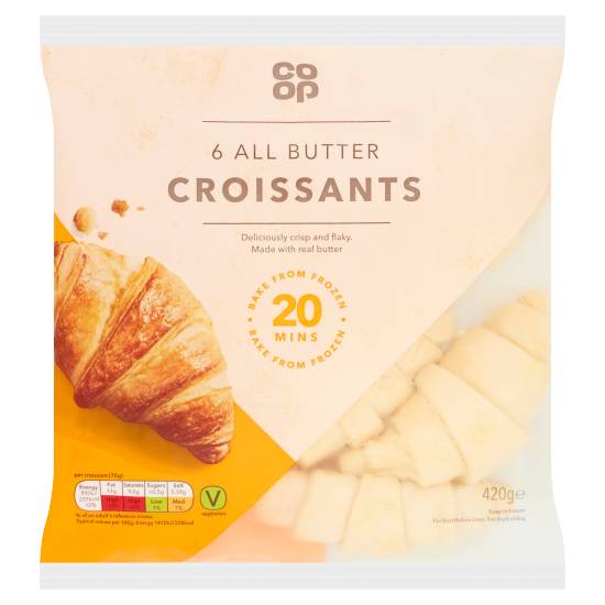 Co-op All Butter Croissants (6 pack)