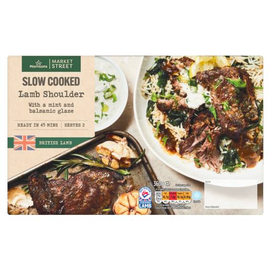 Morrisons Lamb Shoulder With Mint & Balsamic Glaze