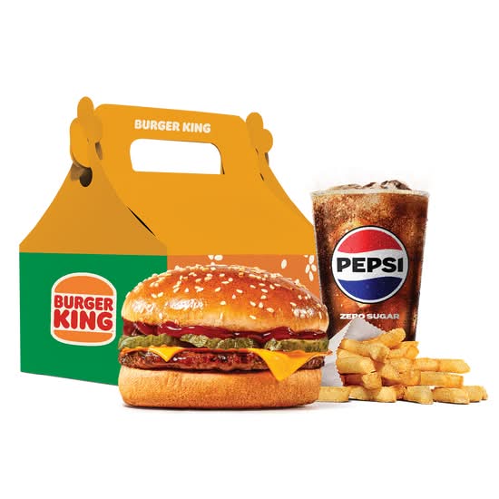 King Jr Cheeseburger Meal