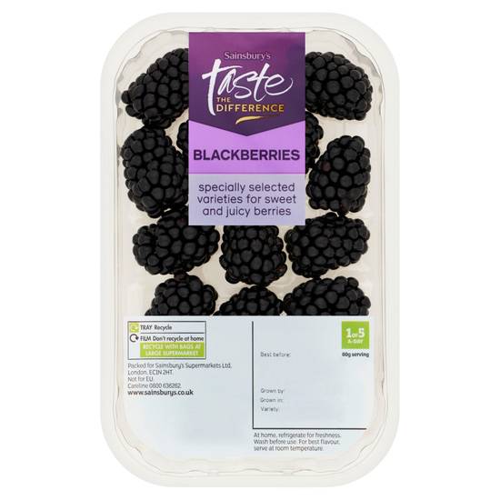 Sainsbury's Blackberries,  Sweet 150g