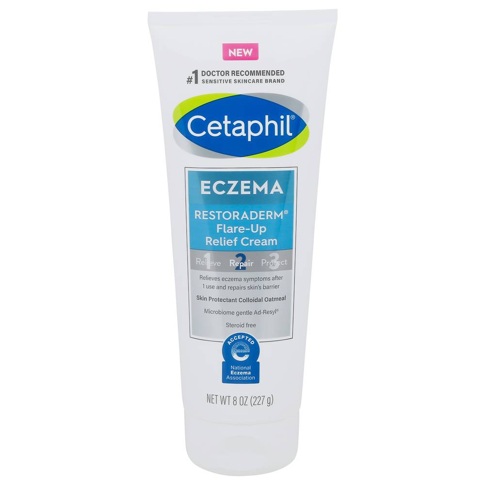 Cetaphil Restoraderm Eczema Flare-Up Relief Cream (8 oz)