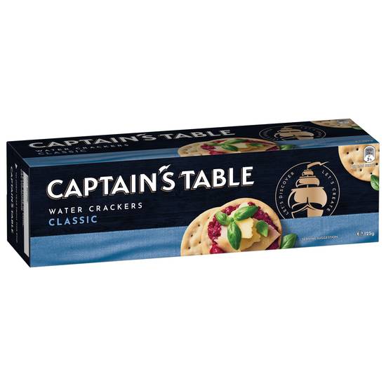 Captain's Table Classic Water Crackers