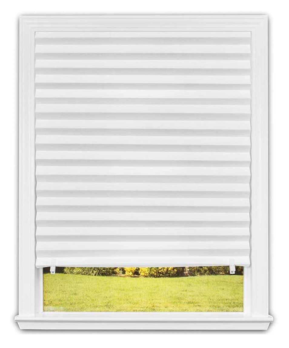 Redi Shade 36-inch X 72-inch Light Filtering Cordless Paper Window Shade in White