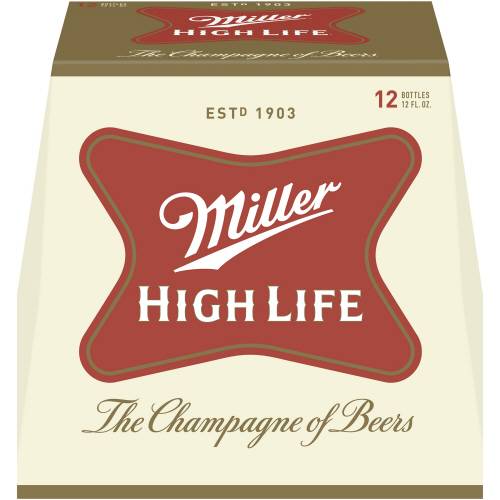 Miller High Life 12 Pack Bottles