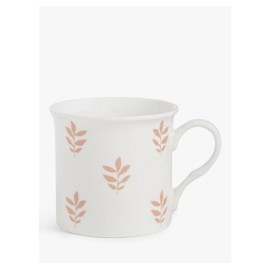 Waitrose & Partners 895788 Caramel Leaf Mug