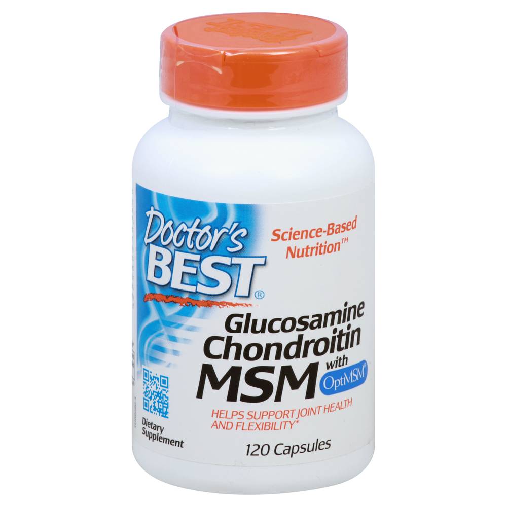 Doctor's Best Glucosamine Chondroitin Msm Capsules (120 ct)